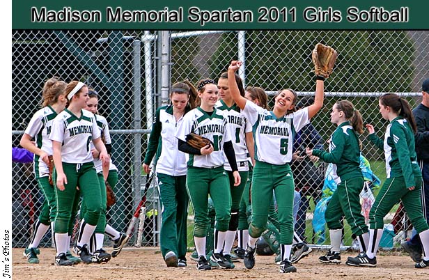 Madison Memorial Spartans 2011 Girls Softball