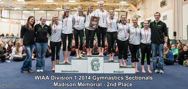 Madison Memorial Won 2nd place at the Division 1 Sectional Meet