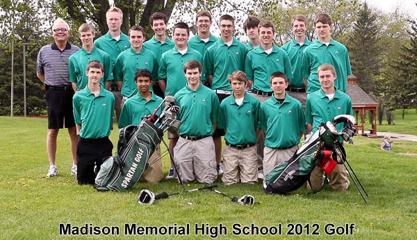 Madison Memorial 2012 Boys Golf