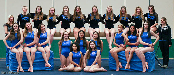 Madison West 2012-13 Gymnastics Team