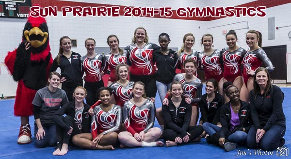 Sun Prairie 2014-15 Gynmastics Team